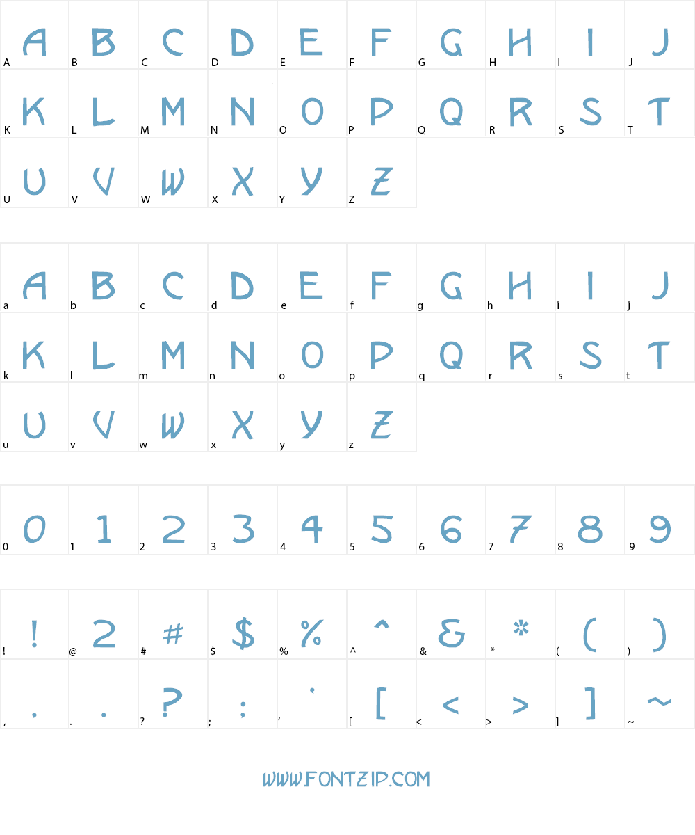 Remark Font Character